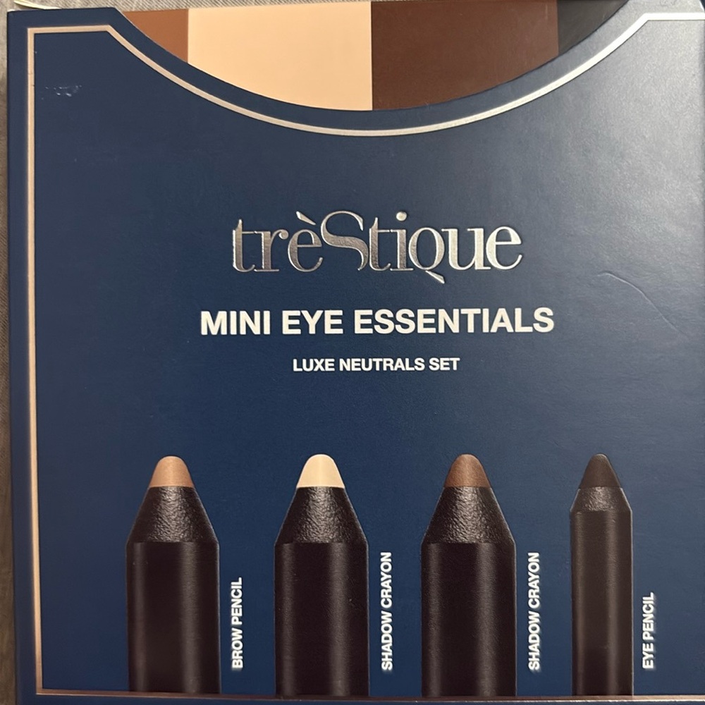 treStiQue Mini Eye Pencil set NIB, contents made in Italy